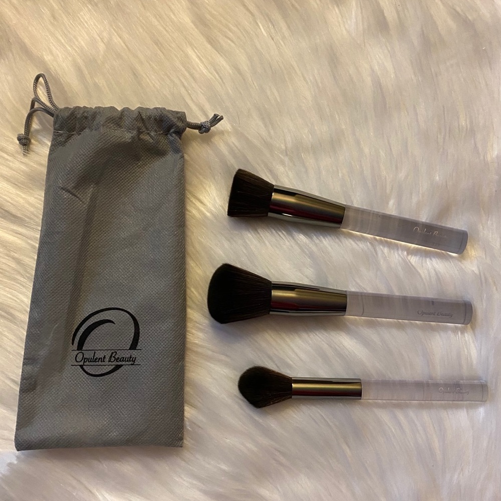 Opulent Beauty 3 piece brush set